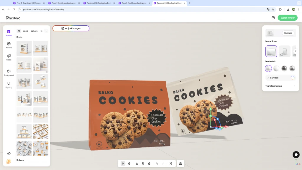 How to Design A Stunning Cookie Packaging with AI Tools