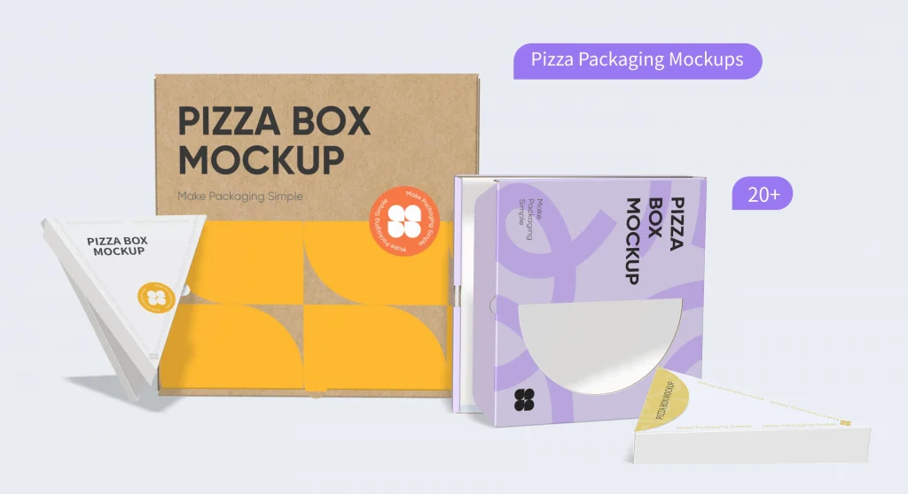 Pizza Packaging Mockups