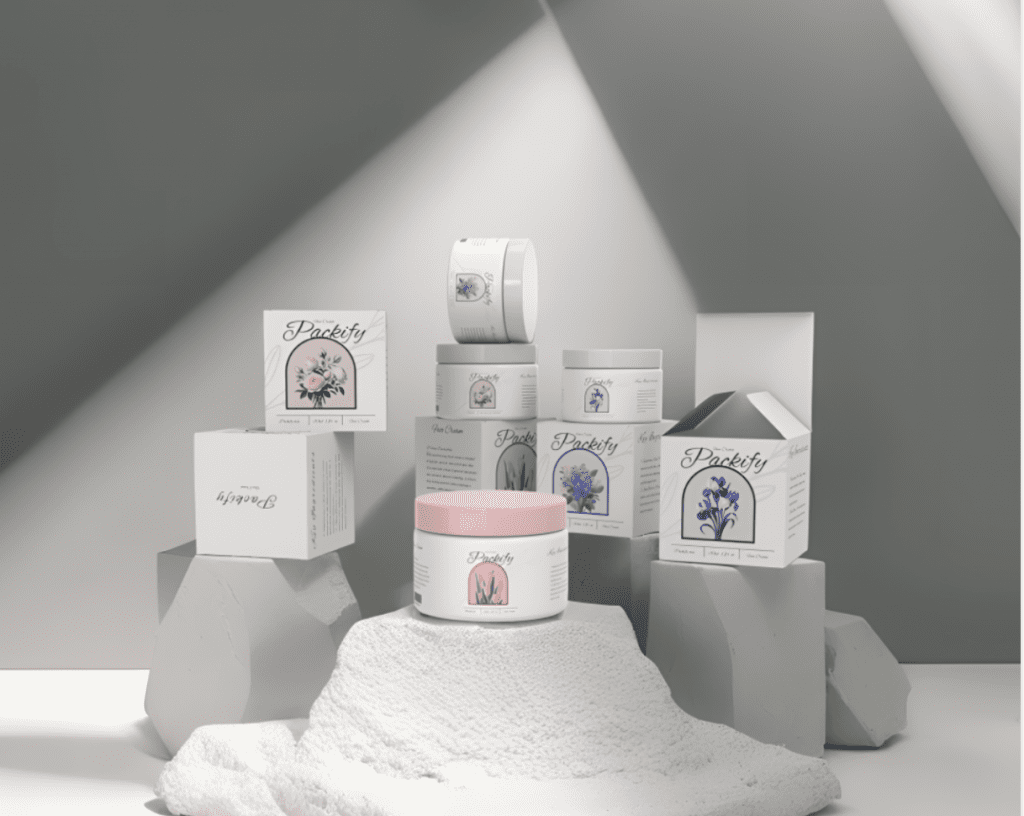Face Cream Packaging Design
