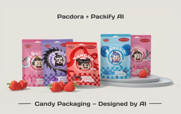How to Design a Candy Packaging with AI