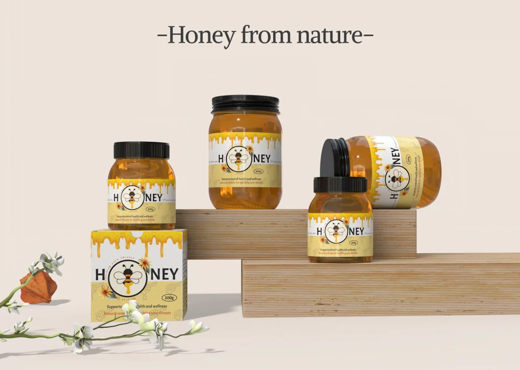 honey packaging design